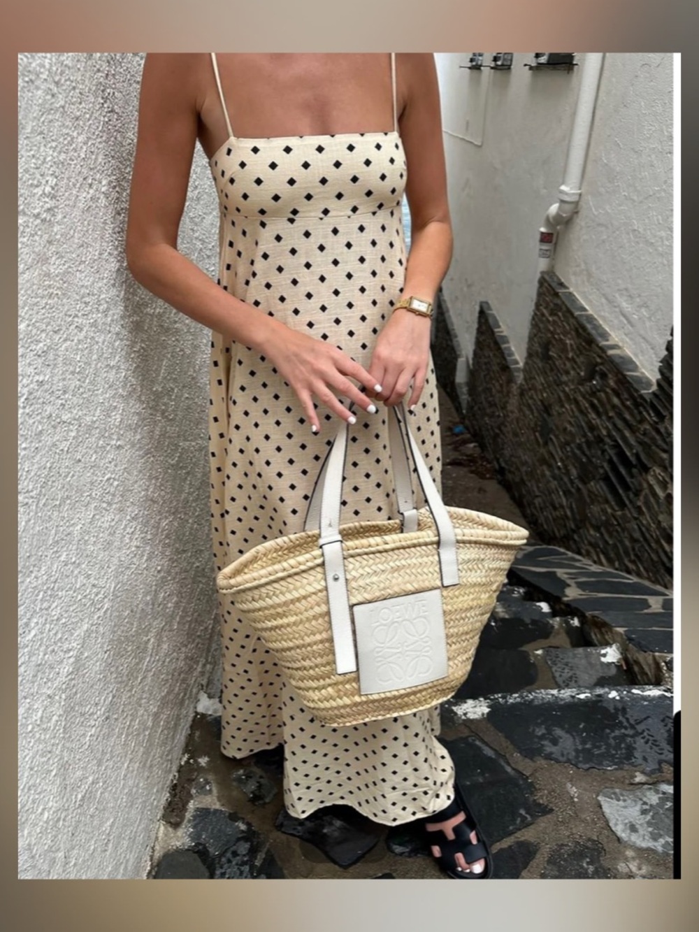 Commense Printed Spaghetti Strap Long Dress - NWT Size XS